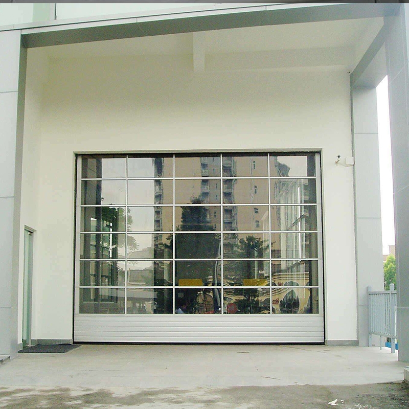 展廳透明提升門